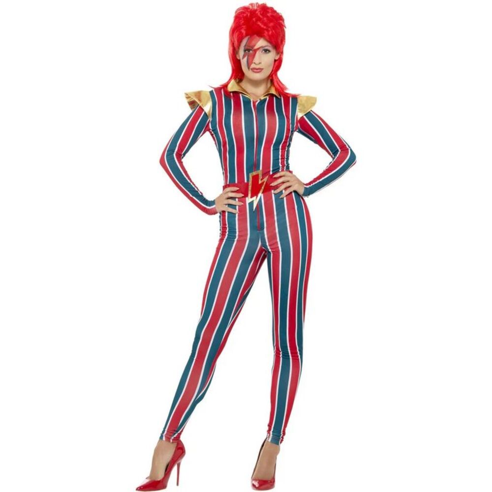 Smiffys Womens/Ladies Miss Space Superstar Costume Set / Multicolored